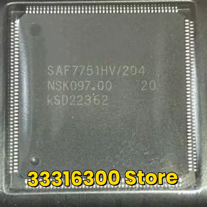 3PCS New SAF7751HV/203  SAF7751HV/204  SAF7751HV  TQFP176  Embedded DSP Automotive Signal Processor IC Chip