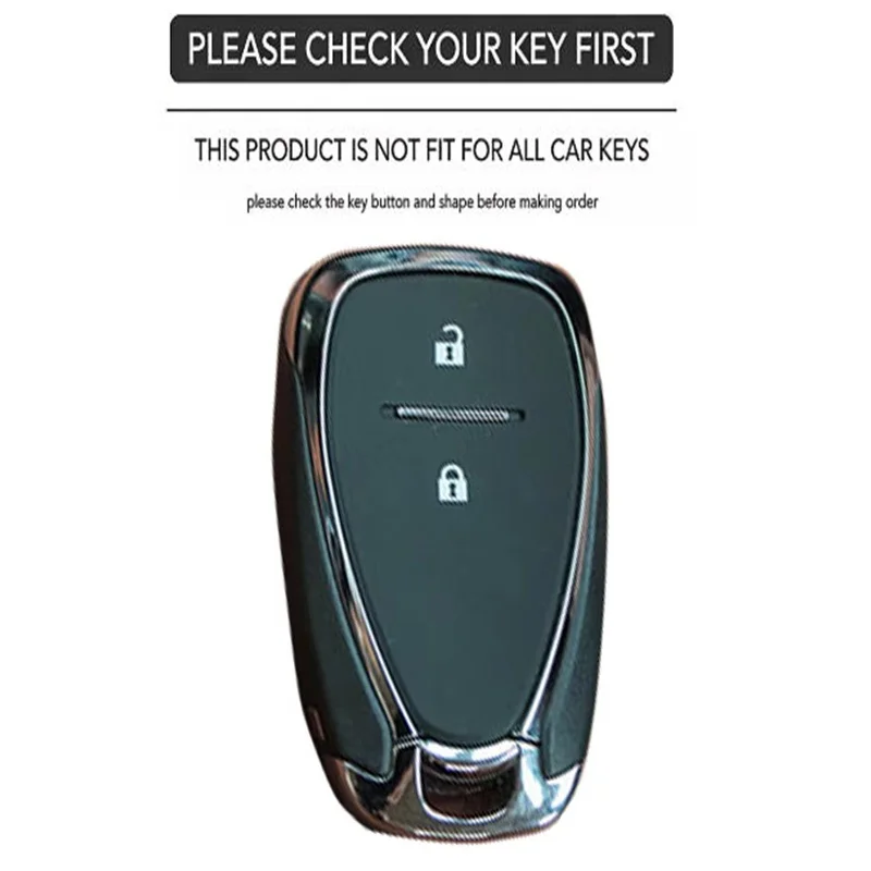 High Quality Car Silicone Remote Key Cover Case for Chevrolet Cruze Spark 2016 Excellent Smart Remote Keychain FOB Shell Holder