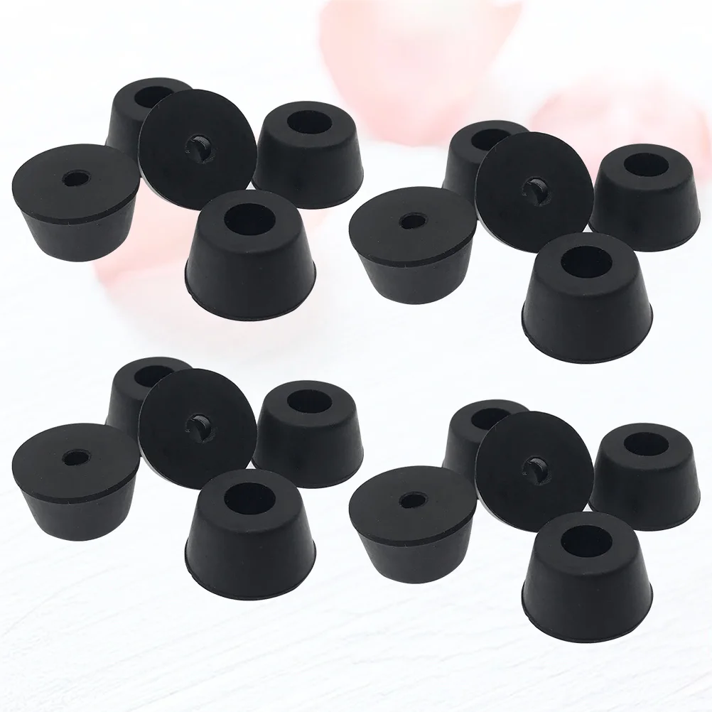

50Pcs Rubber Chair Leg Covers Silent Mute Table Feet Protectors Anti-Slip Durable Chair Footpads Suitable for Kitchen Dining Bar
