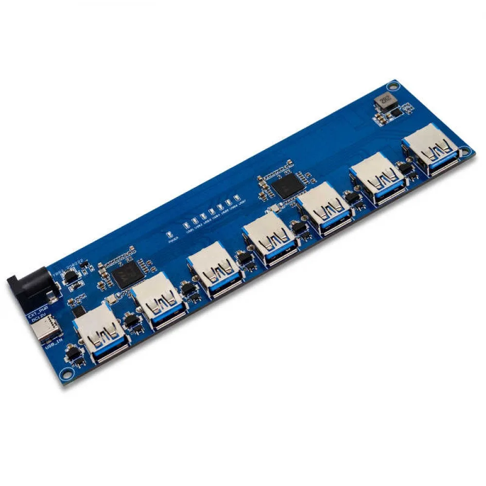 

VL817 USB 3.0 3.1 HUB Module 1-to-7-Port Hub Module 1 to 7 Port Hub Type-C Interface HUB with Current Backflow Prevention