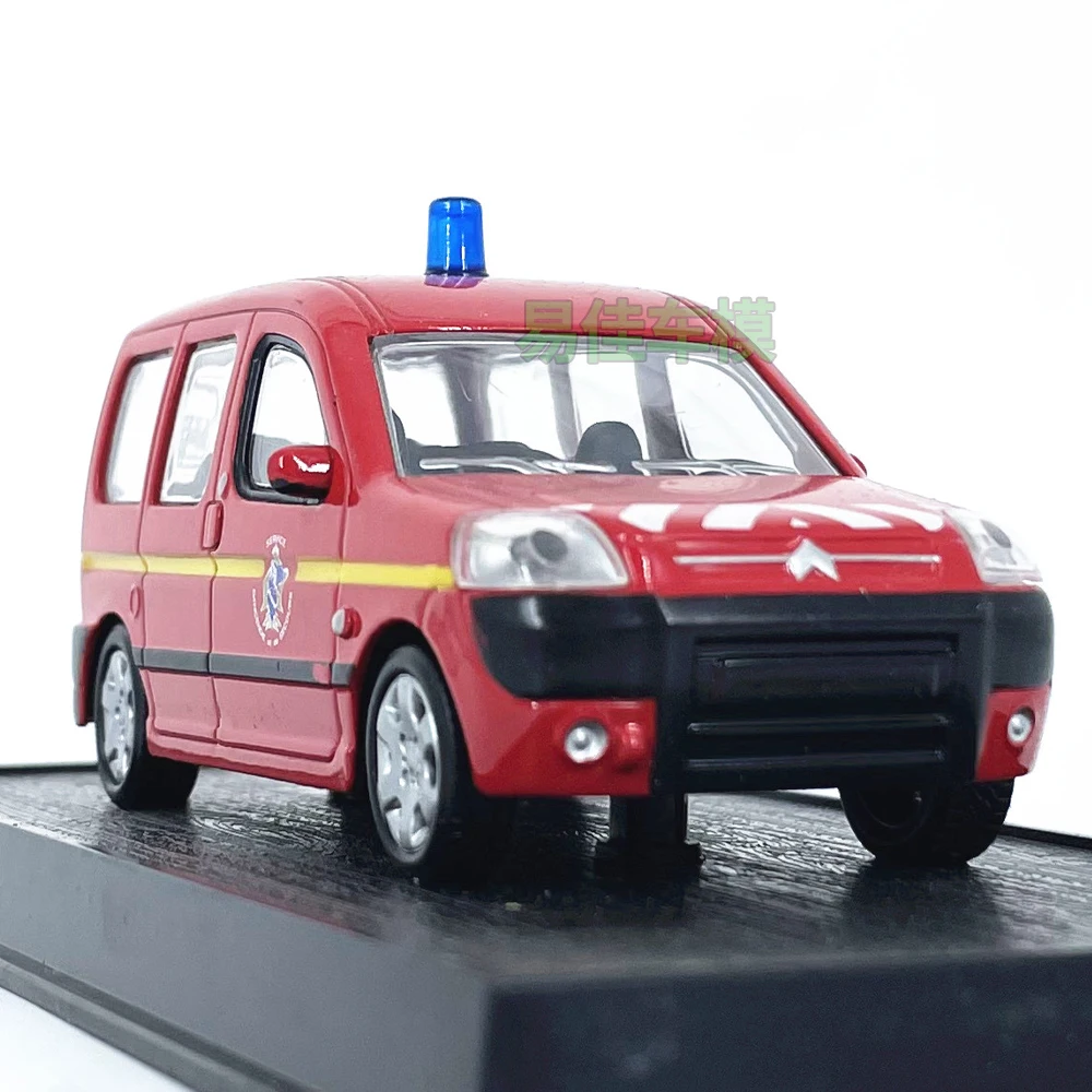 Diecast escala 1:45 2005 motor de bombeiros russo citroen liga 2024 modelo de carro brinquedo colecionável presente lembrança exibição ornamento