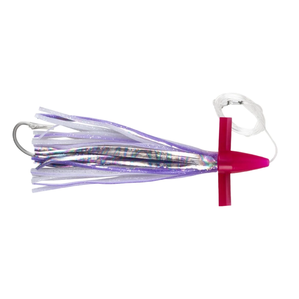 

7inch 9inch Trolling Lure for Tuna Mahi Marlin with Octopus Wing Head Squid Hook GT Sea Bait Stainless Steel Plastic