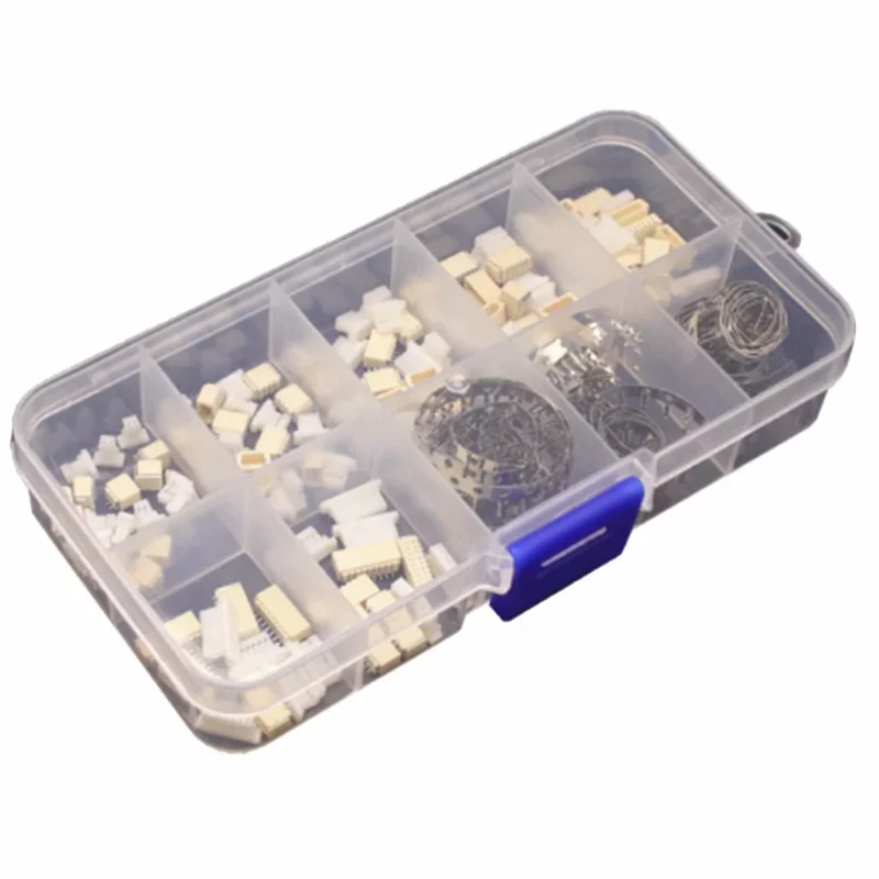 440pcs/Box SH1.0 2p 3p 4p 5 pin 1.0mm Pitch Terminal Kit / Housing / SMD Pin Header Connector Wire Adaptor SH Kits