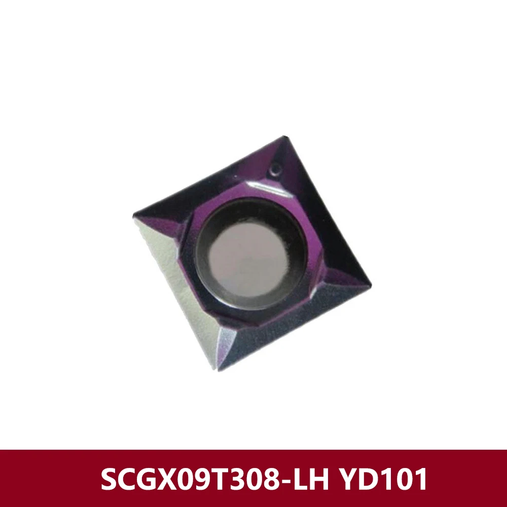 Оригинальные твердосплавные пластины для фрезерного станка, SCGX09T308 SCGX 09T308 LH, токарные инструменты SCGX09T3