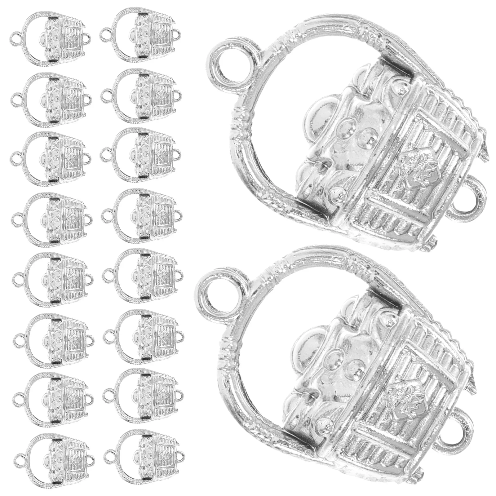 

40 Pcs Creative Small Flower Basket Hanging Decoration Dangle Charm Pendants Plastic Earrings Festival Christmas Ornaments Tiny