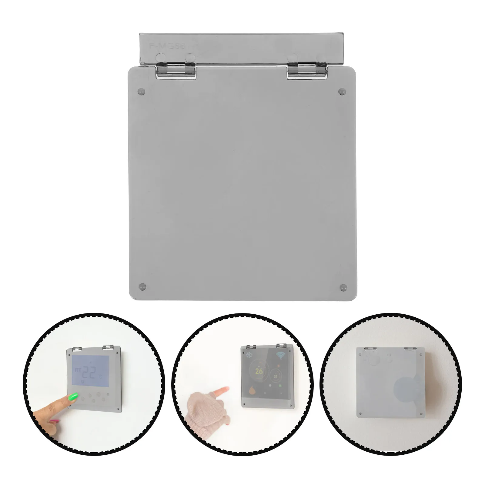 

Air Conditioning Panel Cover Sturdy Waterproof Central Panel Protector Wall Switch Protection Protection Cover