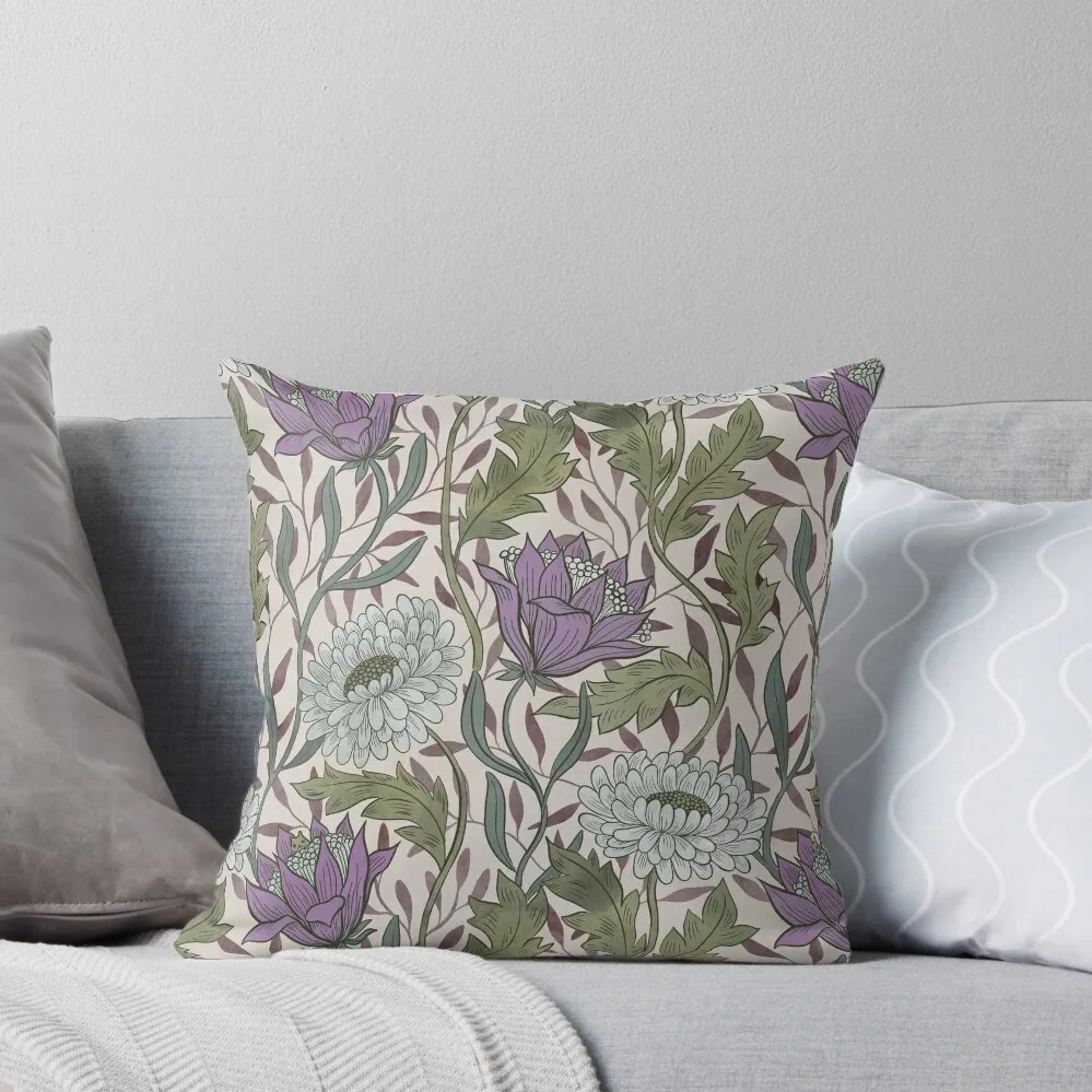 

William Morris inspired design Throw Pillow Pillowcases pillow pillowcase