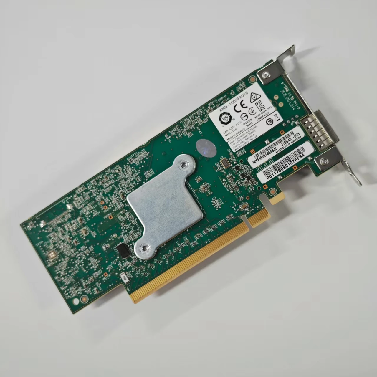 インテル 100hfa016 オムニ パス ホスト ファブリック アダプター 100 シリーズ ファイバーチャネル J10548