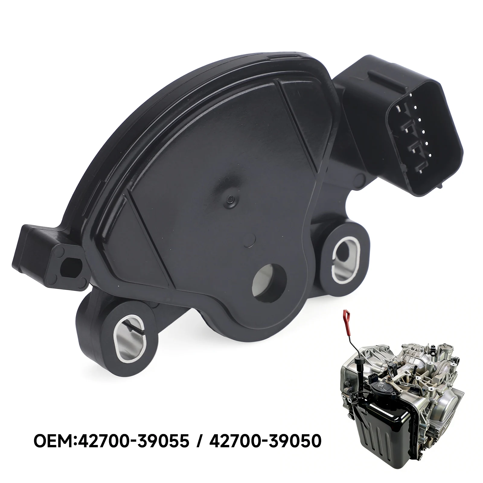 

CNSPEED Neutral Safety Switch For Hyundai KIA 1999-2014 Sonata Elantra Santa Fe Tucson Optima Sedona OE 42700-39055/39050 Black
