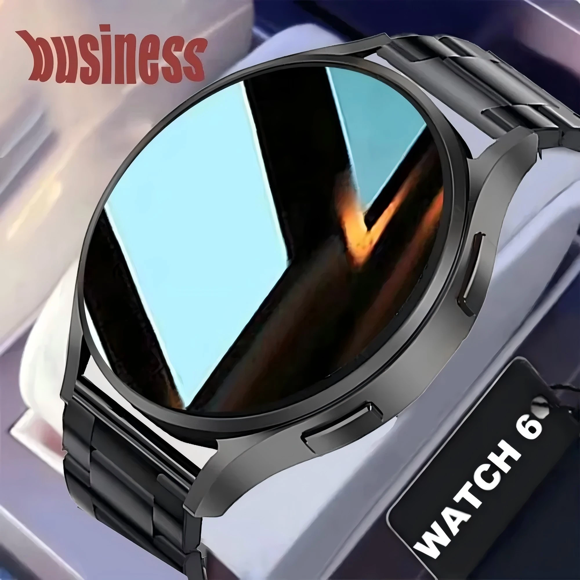 

2024 Новые Bluetooth-смарт-часы с вызовом 6 Pro, пульсометр, индивидуальные циферблаты, спортивные мужские и женские умные часы с монитором здоровья для Samsung Huawei