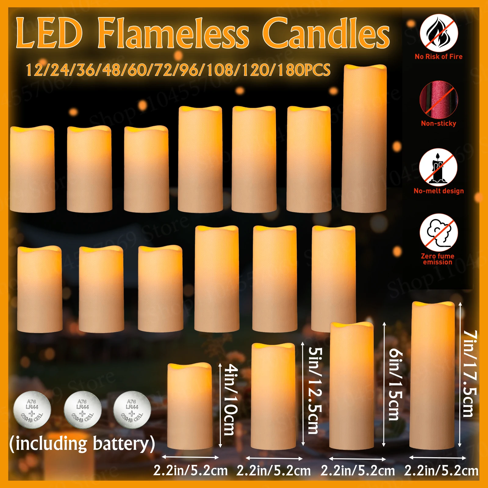 LED Flameless Candles 1