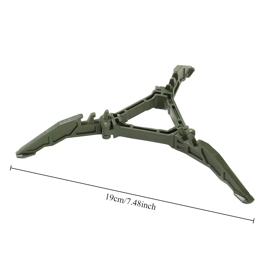 Universal Tripod Folding Canister Stand for Camping Stove Outdoor Gas Tank Bracket Nylon Foldable Bottle Stand