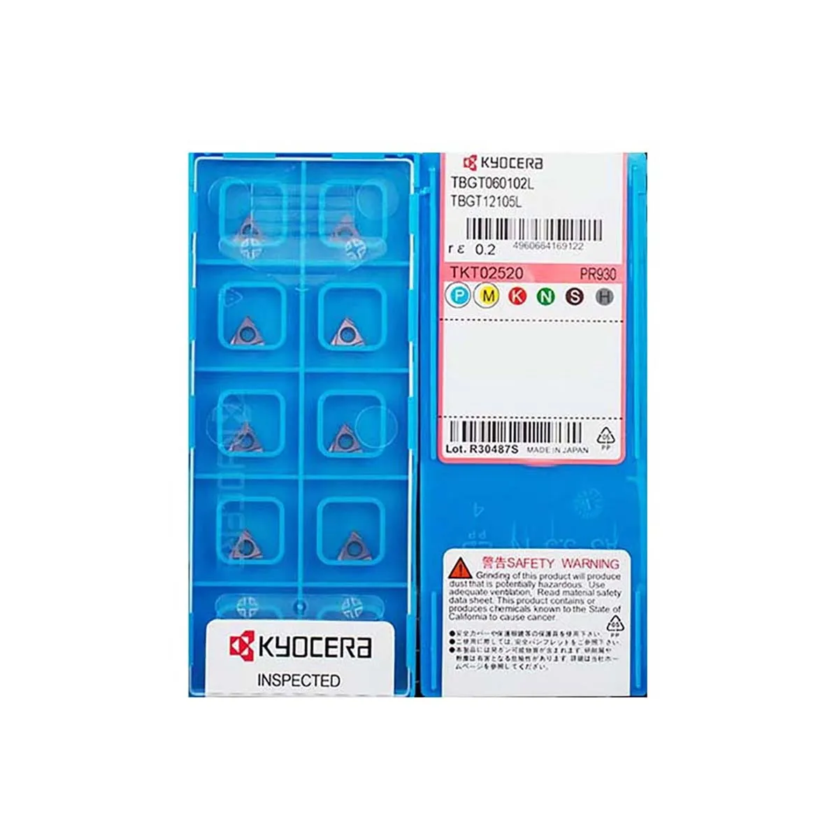 

Kyocera Original TBGT TBGT060104L TBGT060102L TBGT090204L TBGT110302L TN60 TBGT060102L PV720 Carbide Turning Inserts