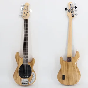 Aktiver Elektrobass, Humbucker -Pickup, 5 Saiten, 22 Bünde, Bass 2v2t 8 Hauptverringerungsverkauf 5 String - №8