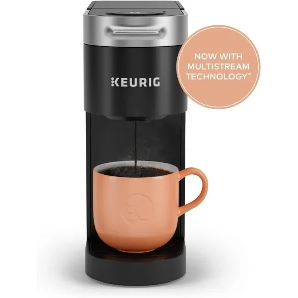 Keurig K- Slim Single Serve K-Cup Pod Coffee Maker, Multistream Technology, Black