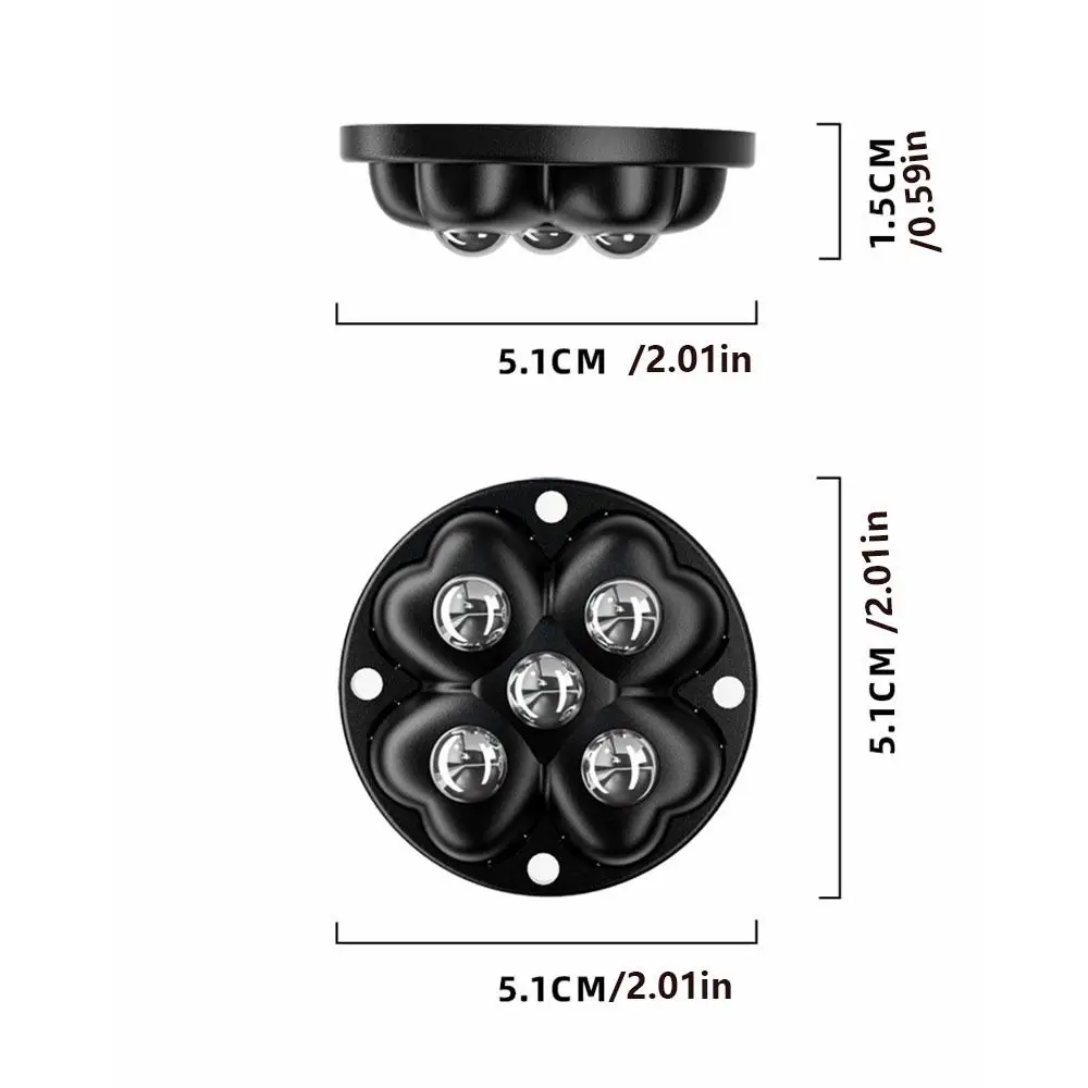 4個 360 ° 回転可能な家具キャスターミュート自己粘着ボールユニバーサルホイール移動ヘビーデューティユニバーサルプーリー