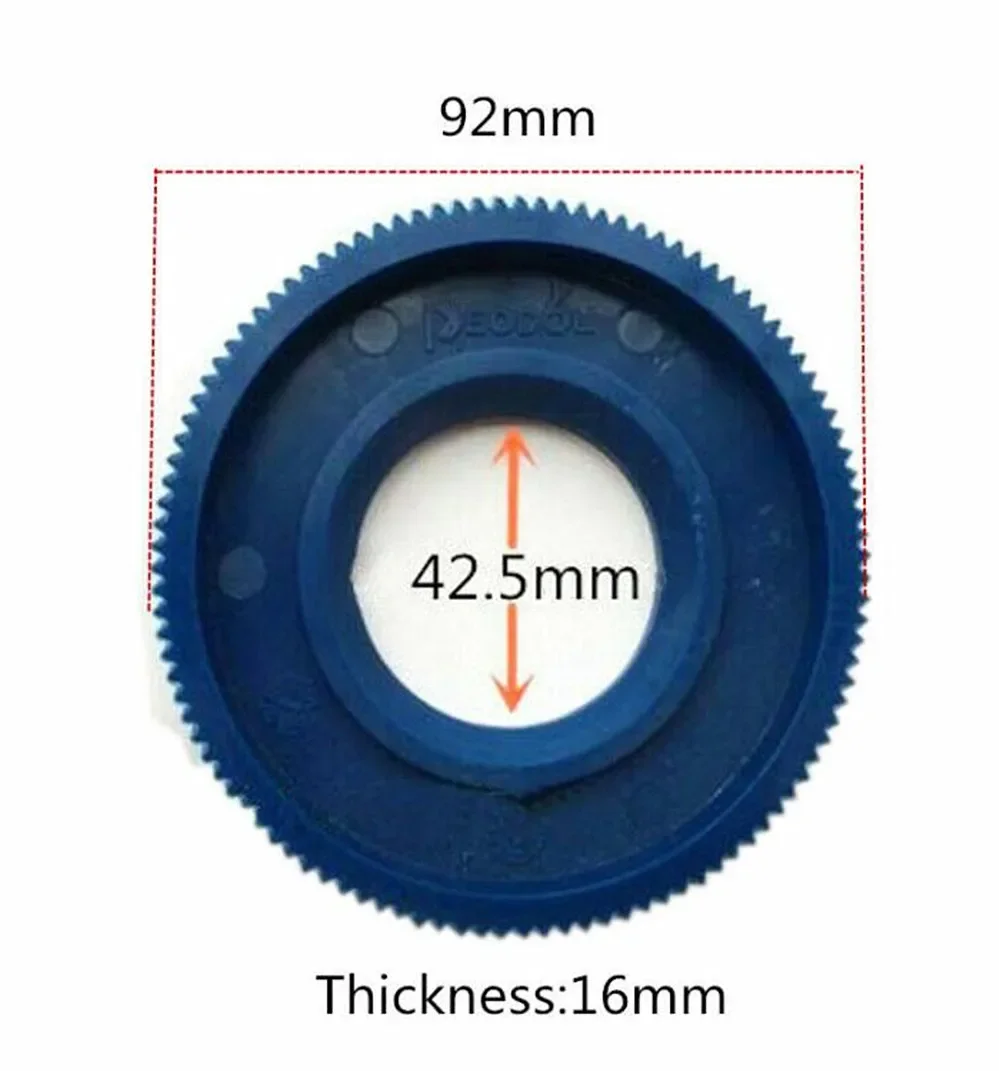 3PCS Milling Machine Power Feed Nylon Gear ALIGN AL-300 CNC Vertical Mill Tool YP-K01 For Bridgeport Part