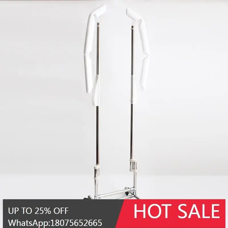 SGF Photography Clothing Hanging Rack Adjustable Shoulder Width Shooting Tool Free White Background