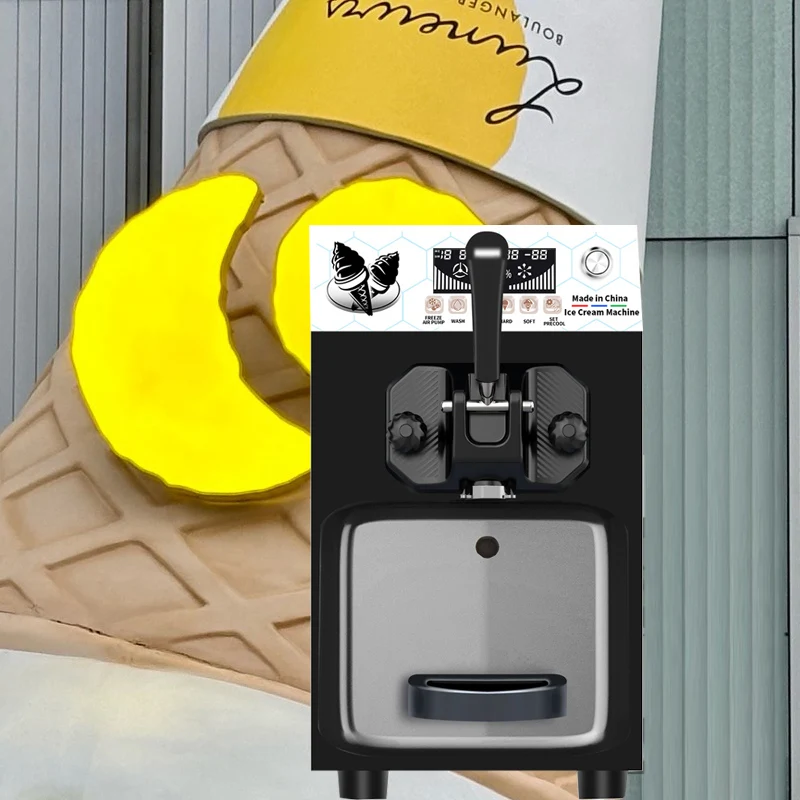 Commercial Frozen Yogurt Maker Factory Soft Serve Ice Cream Vending Machine Wholesale Ice Cream Machine