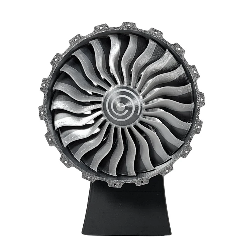 A45F-TR-900 Simulação Turbofan Motor Modelo Ventilador de Aviação Colecionáveis Display Estático Ornamentos Presentes 25 CM