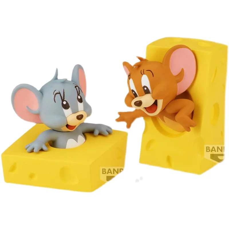 

Bandai Glasses Factory Cat and Mouse I Love Cheese 2 Jerry Teffi Can Be Moving Shape Hands for Men and Women's Birthday Gifts