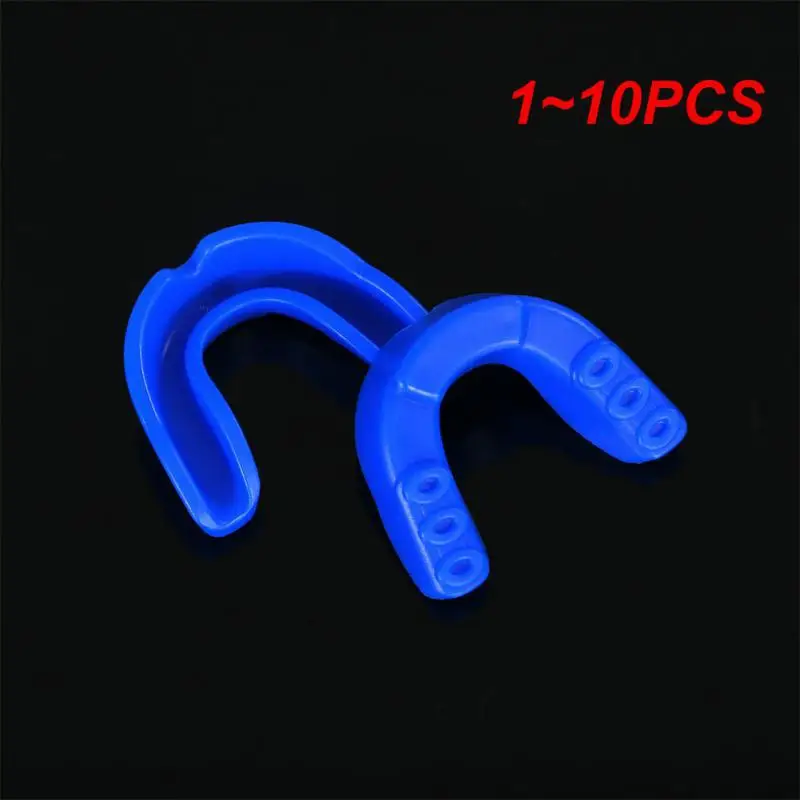 1~10PCS Sport Mouth Guard Teeth Protector Kids Adults Mouthguard Tooth Brace Basketball Rugby Boxing Karate Appliance Trainer