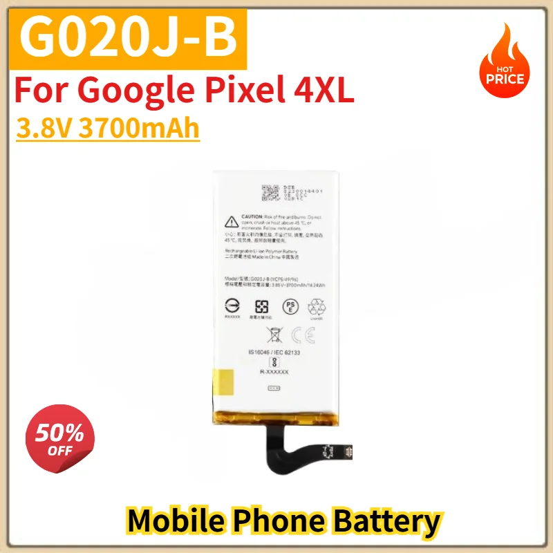 G020J-B High Quality Battery 3.8V 3700mAh For Google Pixel 4XL Mobile Phone Replacement Battery