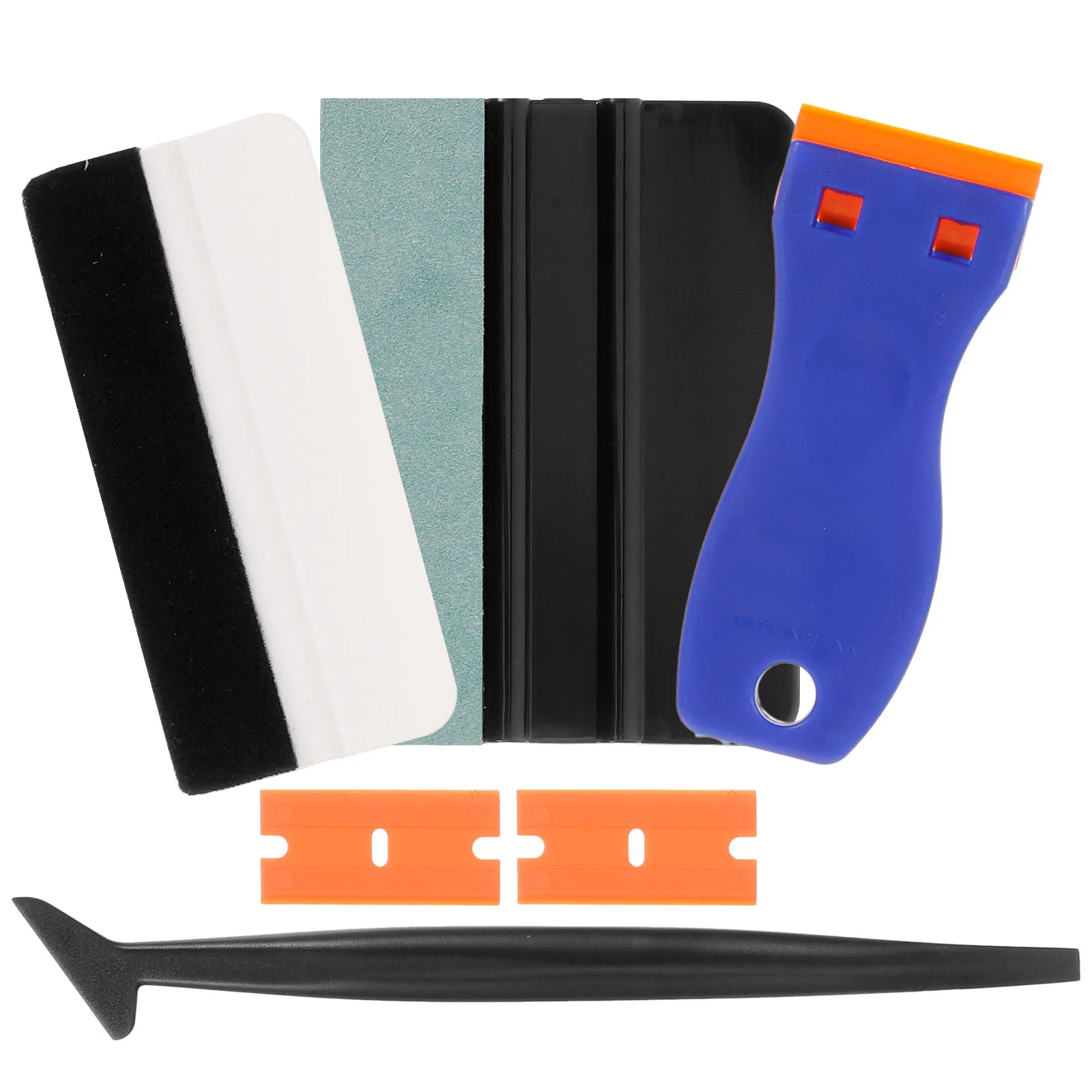 مجموعة واحدة من أدوات تغليف السيارة وأدوات تركيب ورق الحائط لتغيير لون السيارات والديكور المنزلي #4