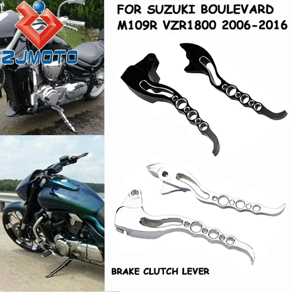 

For Suzuki Boulevard M109R Loophole Brake Clutch Lever Motorcycle Hand Levers For VZR1800 VZR M109 Cruiser Hand Lever 2006-up