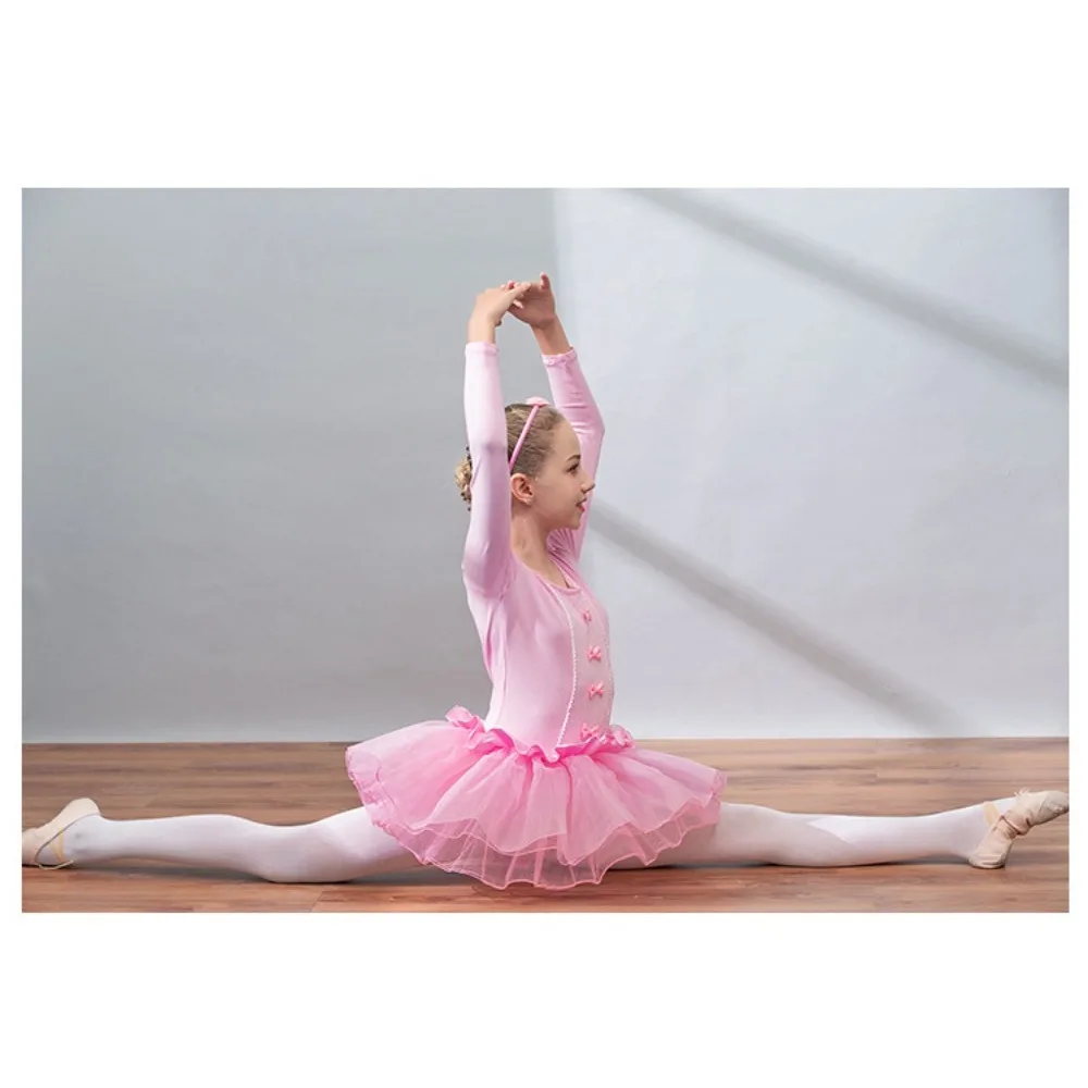 Dance Wear Ballet Tutu Princess Children Clothing Stage Costumes Fairy Kids Clothes Performance Elegant Leotards for Girls Dress