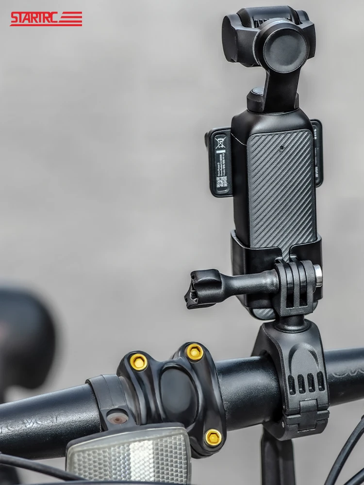 Uchwyt rowerowy do mocowania kamery DJI Osmo Pocket 3/Pocket 2, akcesoria do kamer sportowych, uchwyt na kierownicę roweru/motocykla. — zdjęcie produktu 7