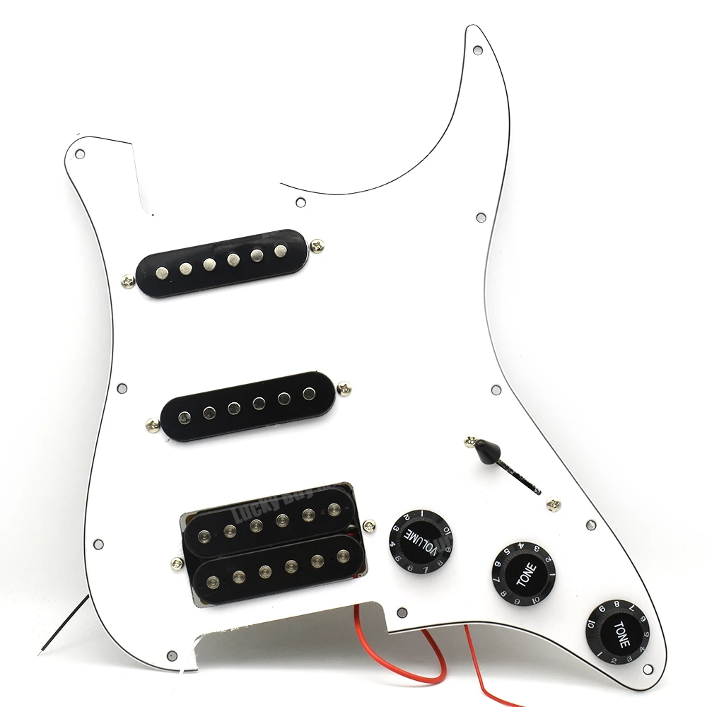 الغيتار الكهربائي Prewired مجموعة Pickguard ، متعددة الألوان تحميل لالغيتار نمط FD الغيتار #5