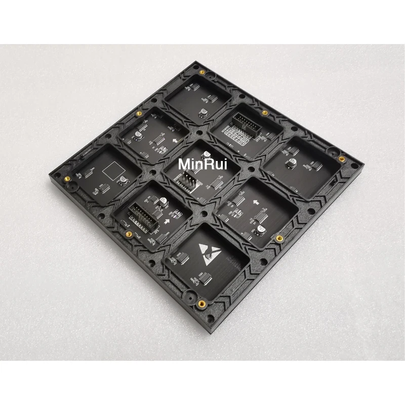 AiminRui High Resolution P3 Indoor 1/32 Scan 192*192mm 64*64 pixels 3in1 RGB SMD Full color LED Display Panel Module