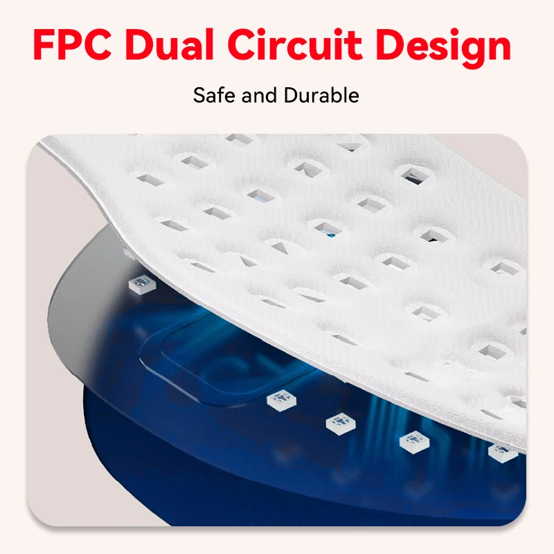 جهاز تجميل للعناية بالرقبة من KEMOKO 850 نانومتر علاج بالضوء بالأشعة تحت الحمراء القريبة تدليك الرقبة لآلام الرقبة والكتف وتخفيف التعب وتخفيف الآلام