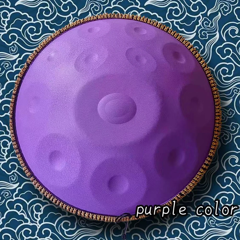 High-end 9/10/12/14notes 22 inch 440/432Hz professional D minor steel handpan Percussion Instrument for Professional Performance