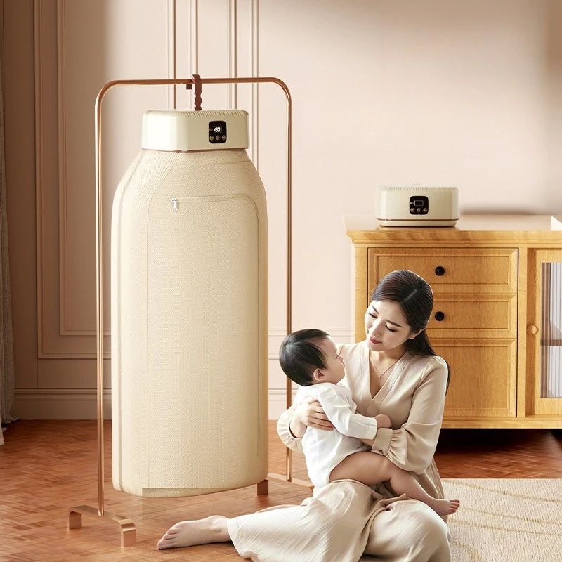 

Foldable Storage Portable Clothes Dryers Intelligent Timing Save Space Electric Home Clothes Dryer Convenient Laundry Appliances