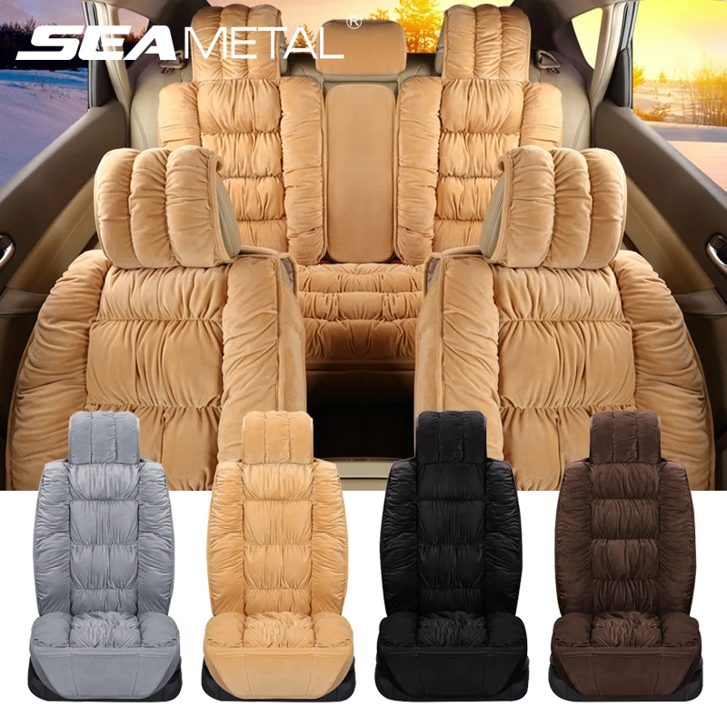 VEVOR Coprisedili Universali Per Auto Sedili Anteriori Posteriore 13 Pezzi Coprisedili In Ecopelle Disegno Completamente Chiuso Poggiatesta Staccabile Con Airbag Per Maggior Parte Auto Suv Camion 84665203