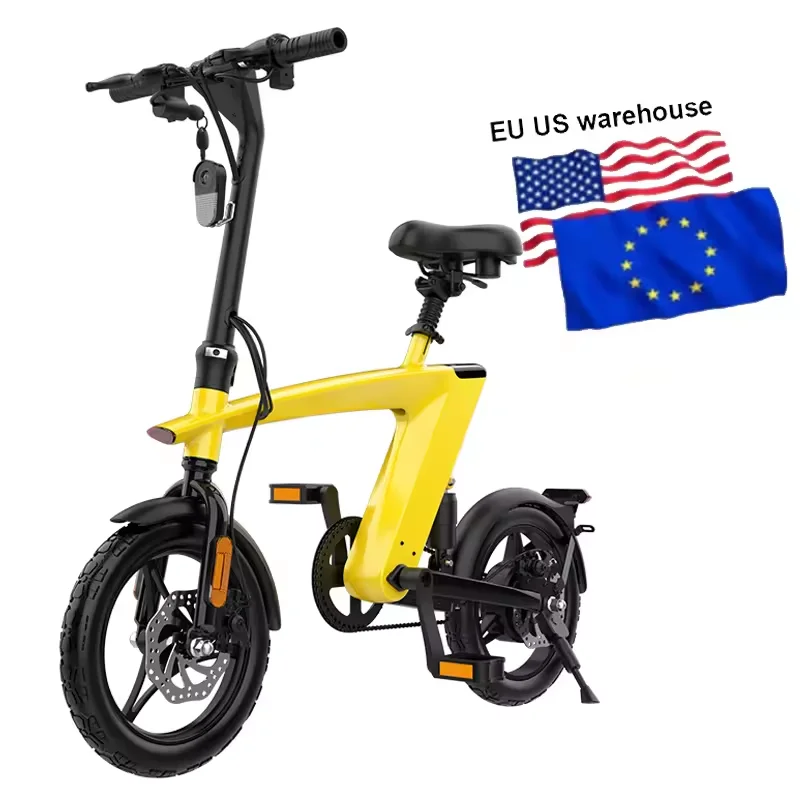 

14-Inch electric bike with hidden removable battery