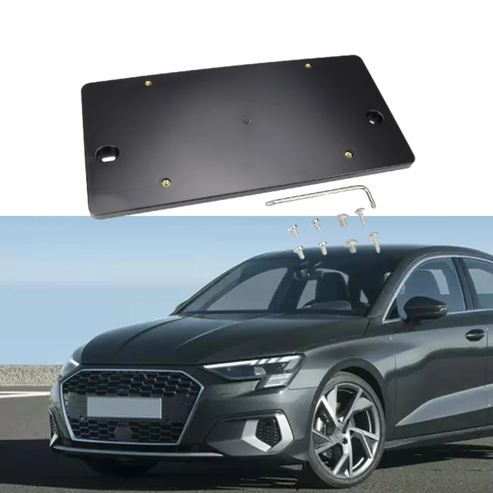 

8T0827113A01C 8T0827113A01C Rear Plastic License Plate Bracket Tag Holder Mount For Audi A3 S3 A4 S4 A5 S5 RS5 A6 S6 Q5 SQ5 Q7