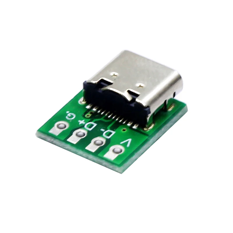 USB 3.1 Type-C 16 Pin Test Breakout Board Full Pinout Socket for Diagnosis Data Cable Repair Prototyping Electronics Arduino NFC image 6