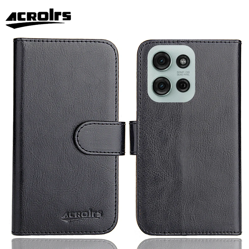 Para Motorola ThinkPhone 25 funda de 6,36 "6 colores Flip moda dedicada Cartera de lujo funda protectora de cuero cartera fundas de teléfono