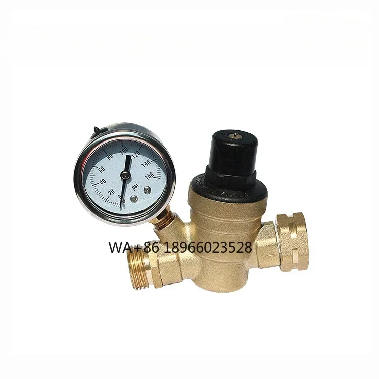 

Water heater pressure regulating brass pressure reducing valve, tap water one-way copper pressure reducing valve