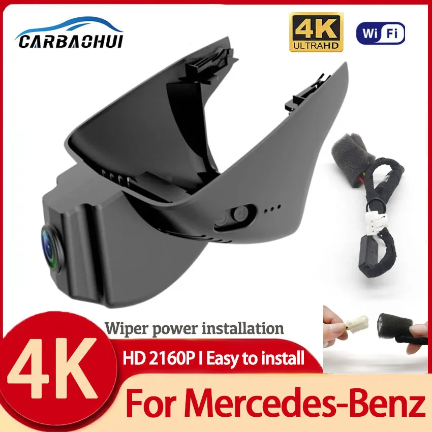 

New Wifi HD 2160P Car Dvr Dash Cam Camera for Mercedes Benz Smart 453 fortwo forfour 453 2015 2016 2017 2018 2019 2020 2021