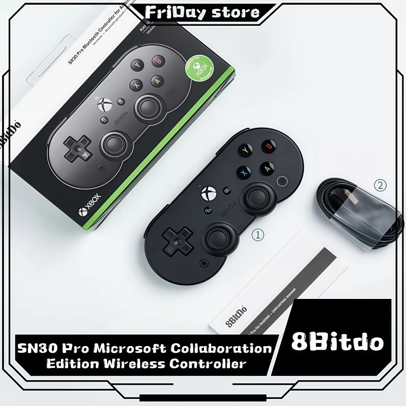 Sn30 Pro Microsoft Collaboration Version Wireless Controller Cloud Game Android Phone Linear Trigger Bluetooth Game Controller