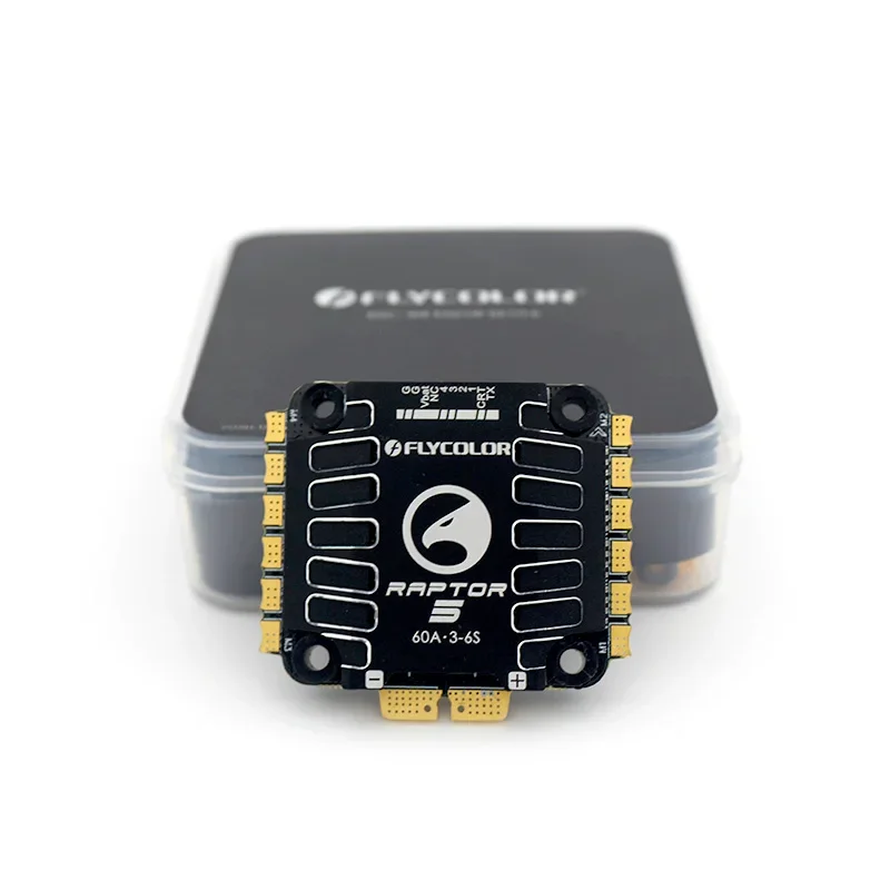 VoltSFlycolor Raptor5 4in1 Esc 60a 45a G701 V5 Pwm 128k 3-6s 30x30mm For Fpv Drone Flight Controller Stack Diy Parts