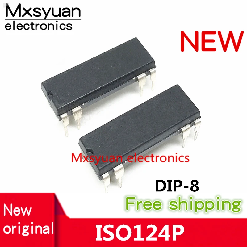 2pcs~10pcs/lot ISO124P ISO124 IS0124P IS0124 DIP8 New original stock Isolation amplifier