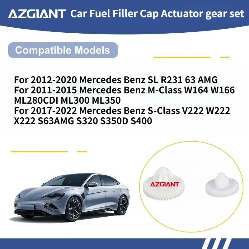 

For 2011-2015 Mercedes Benz M-Class W164 W166 ML280CDI ML300 ML350 Car Fuel Filler Cap Actuator gear set New replacement parts