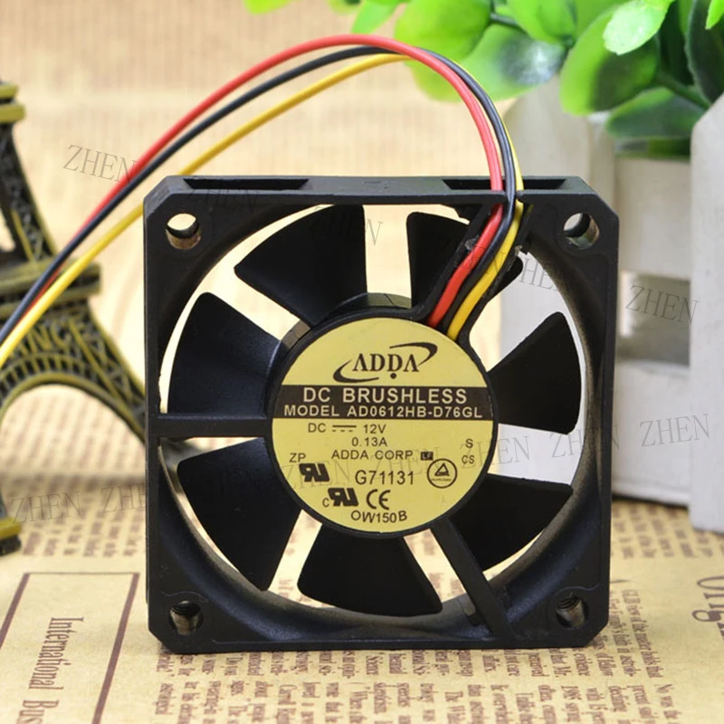 s-新品-adda-ad0612hb-d76gl-dc12v-013a-3-線式-cpu-冷却ファン-qw