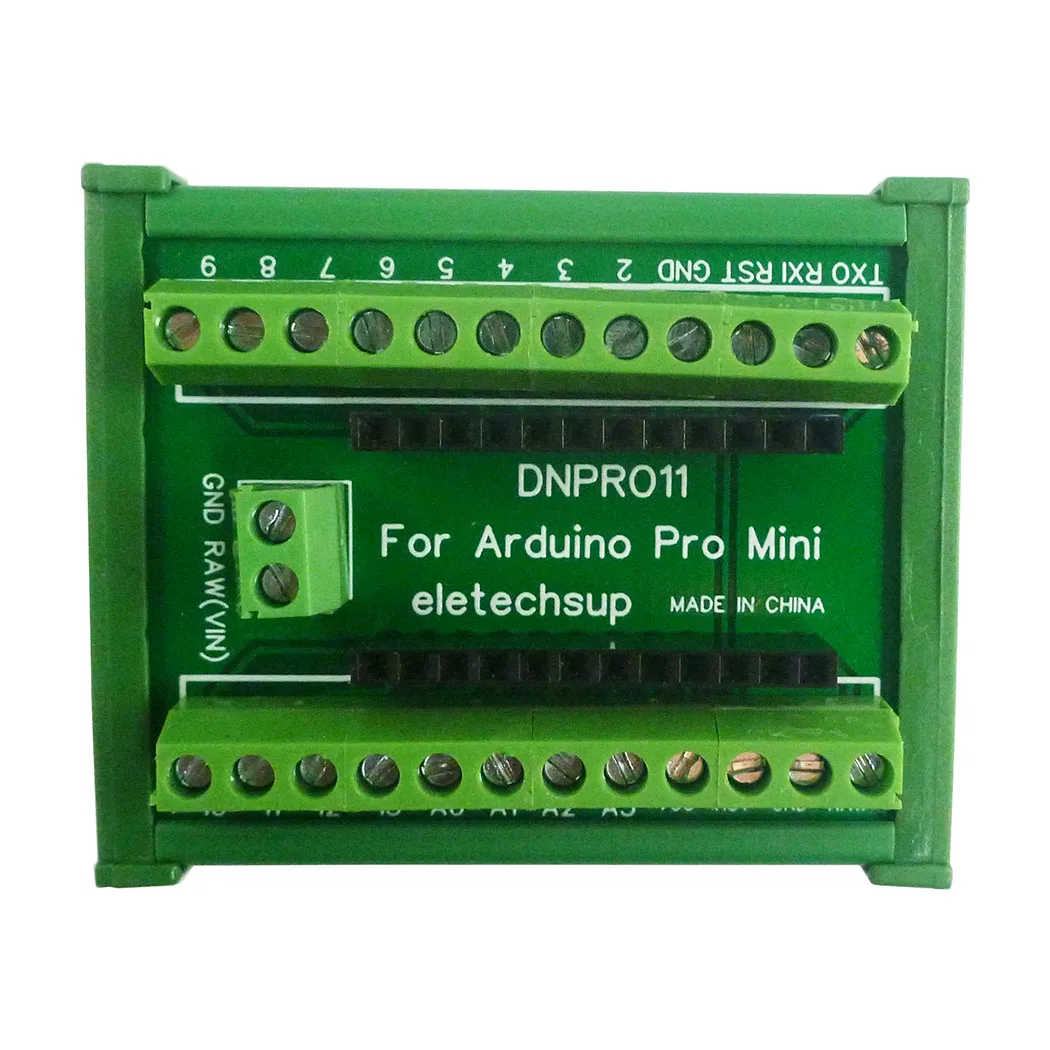 ABD1A01 DIN Rail Mount Screw Terminal Block Adapter Module For Arduino UNO/MEGA2560/NANO/Pro Mini Board