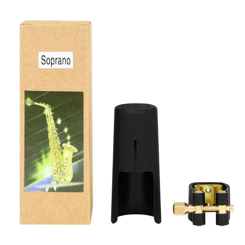 Soprano Saxophone Mouthpiece Ligature Caps Clip Replacement Mouthpiece Fastener